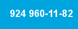 924 960-11-82 924 960-11-82